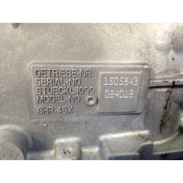 Transmissão Automática Bmw X3 Turbo 4X4 6cc 2011  8HP-45X