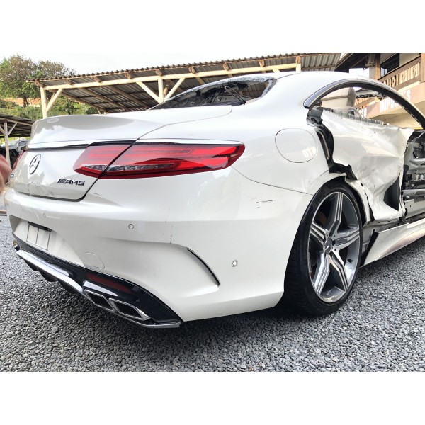 Sucata Mercedes-Benz S63 L AMG 5.5 V8 Bi-Turbo 4Matic 2015.
