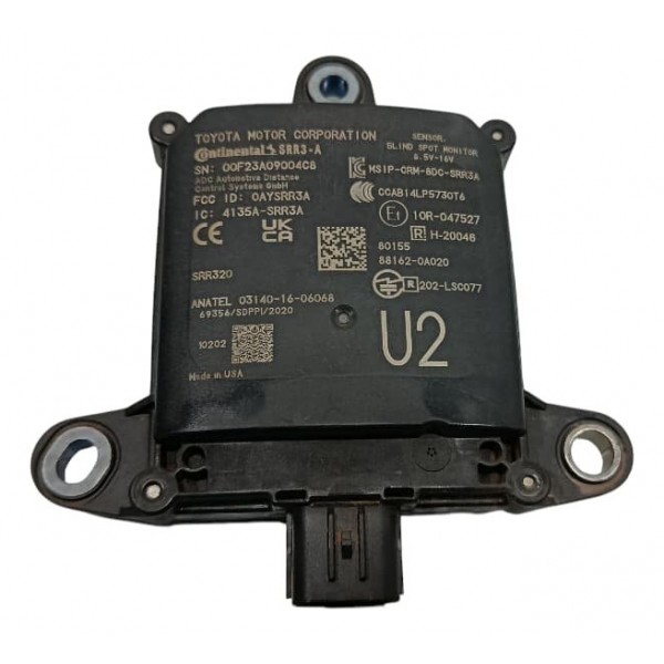 Modulo Sensor Ponto Cego Ecu Corolla Cross Hybrid 23/24