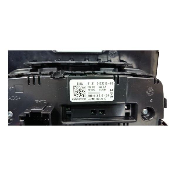 Comando Ar Console Traseiro Com Moldura Bmw 320 2021