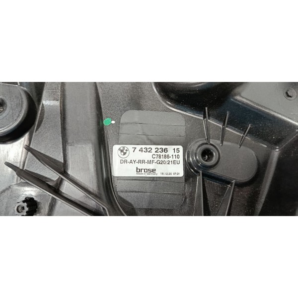Máquina Vidro Traseira Direita Bmw 320 2021