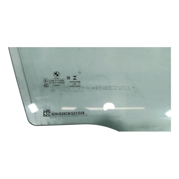 Vidro Porta Dianteiro Direito Bmw 320 2021