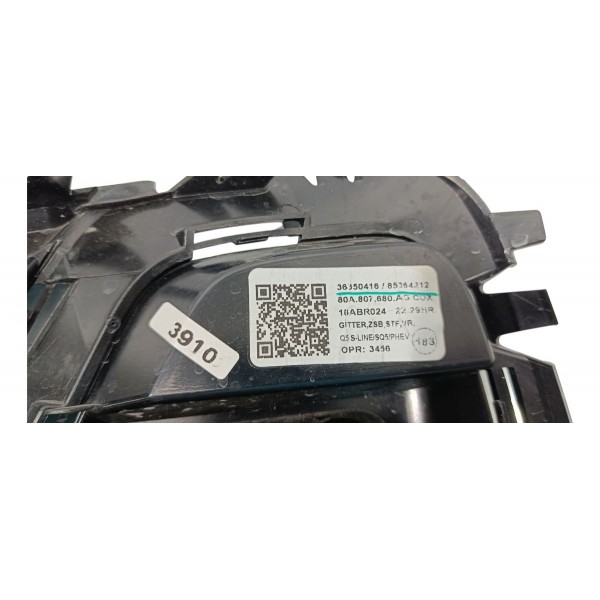 Grade Inferior Moldura Farol Milha Audi Q5 21/24