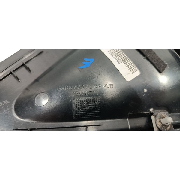Acabamento Externo Tras Esquerdo Coluna Honda Hrv 2021