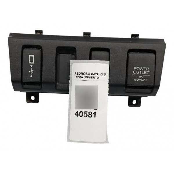 Moldura Tomada 12v Honda Hr-v Touring 1.5 Turbo 2020