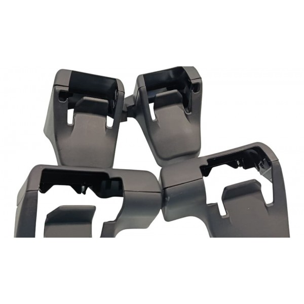 Kit Acabamentos Trilho Banco Traseiro Toyota Sw4 Gr 2024