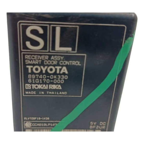Módulo Controle Tração Toyota Sw4 G4 2024