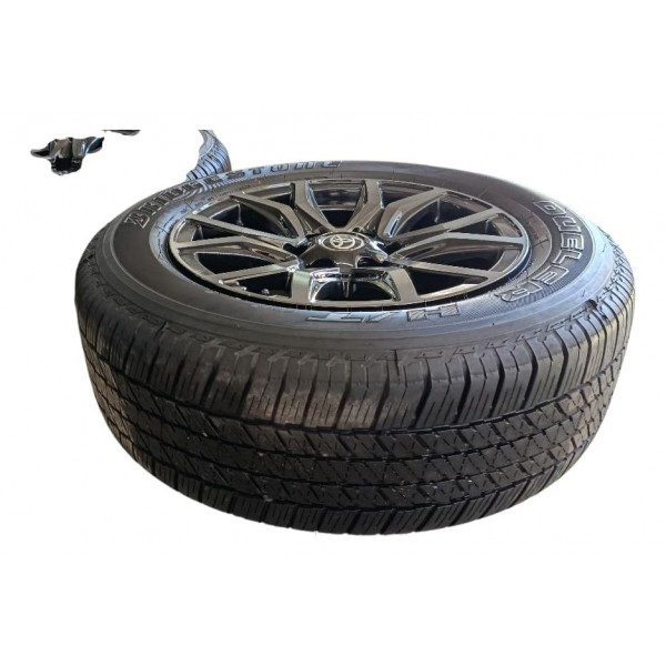 Jogo 5 Rodas Toyota Sw4 Gr 2.8 2024 Preto