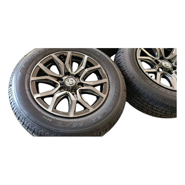 Jogo 5 Rodas Toyota Sw4 Gr 2.8 2024 Preto