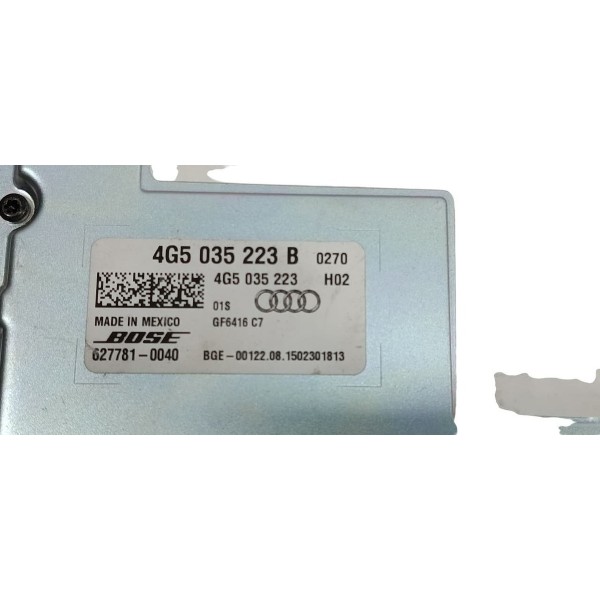 Amplificador Bose Audi/porshe Preto 1 W