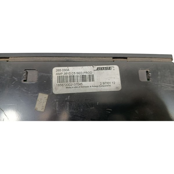 Amplificador Bose Audi A6/s6 V8 2000 Preto
