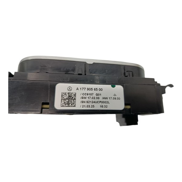 Comando Banco Dianteiro Esquerdo Mercedes Glb 200 2021 Preto
