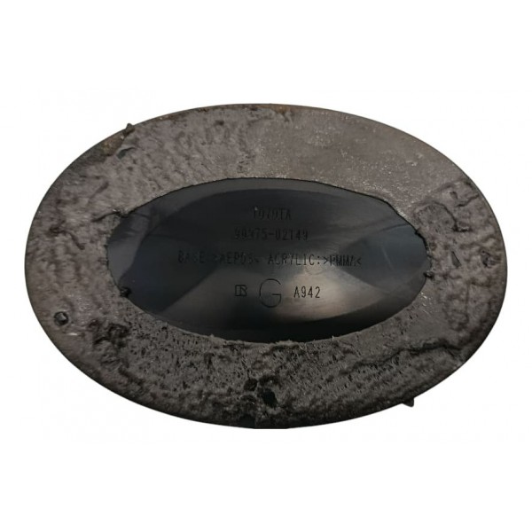 Emblema Tampa Traseira Toyota Sw4 Gr 2024 Preto