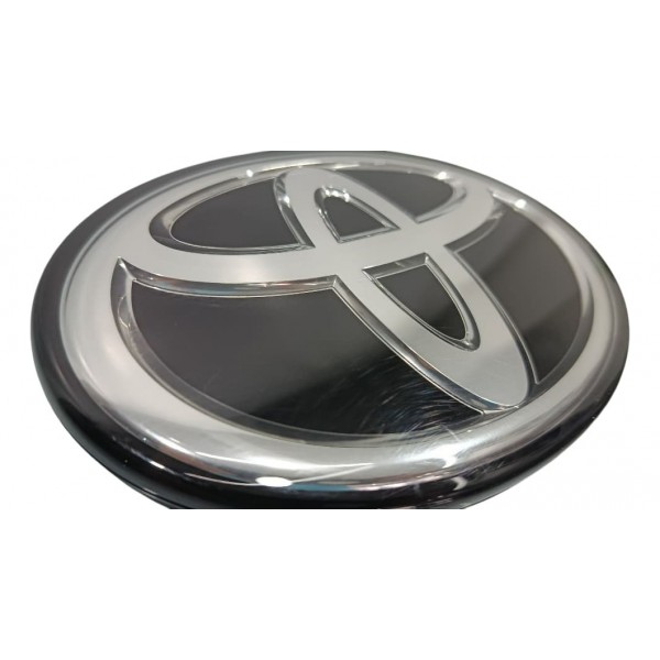 Emblema Tampa Traseira Toyota Sw4 Gr 2024 Preto