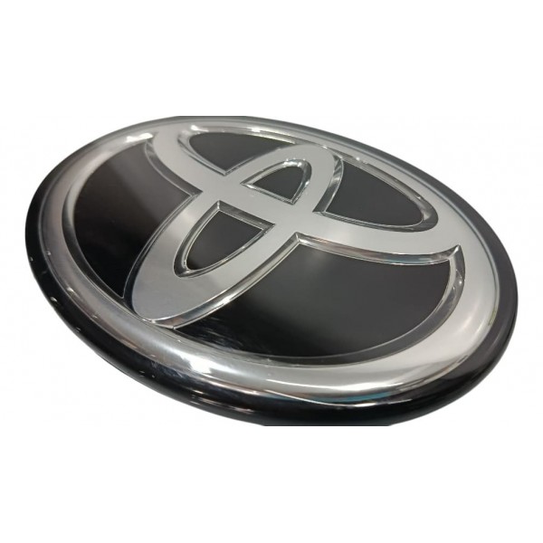 Emblema Tampa Traseira Toyota Sw4 Gr 2024 Preto