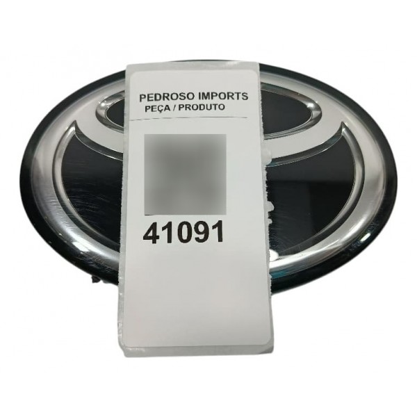 Emblema Tampa Traseira Toyota Sw4 Gr 2024 Preto
