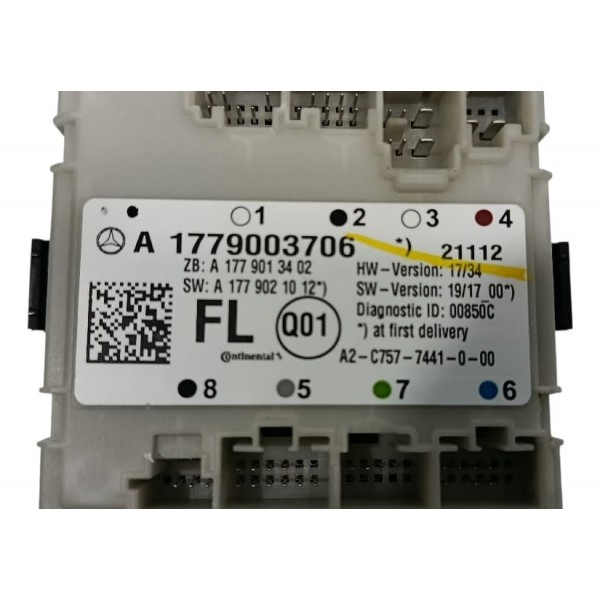 Módulo Porta Dianteira Esquerda Mercedes Glb 200 1.3 2021