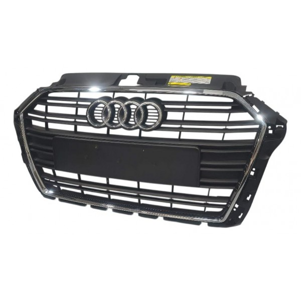 Grade Parachoque Dianteiro Audi A3 2018 (detalhe) Preto