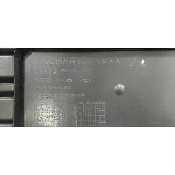 Grade Parachoque Dianteiro Audi A3 2018 (detalhe) Preto