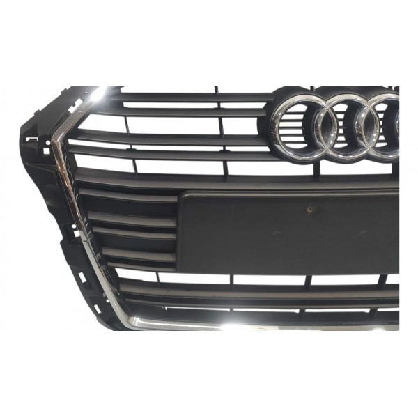 Grade Parachoque Dianteiro Audi A3 2018 (detalhe) Preto