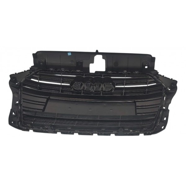 Grade Parachoque Dianteiro Audi A3 2018 (detalhe) Preto