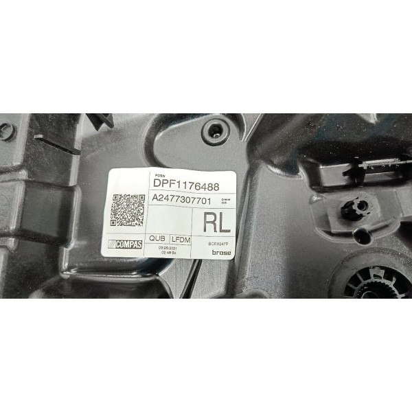 Máquina Vidro C/alto Falante Tras. Esq Mercedes Glb 200 2021