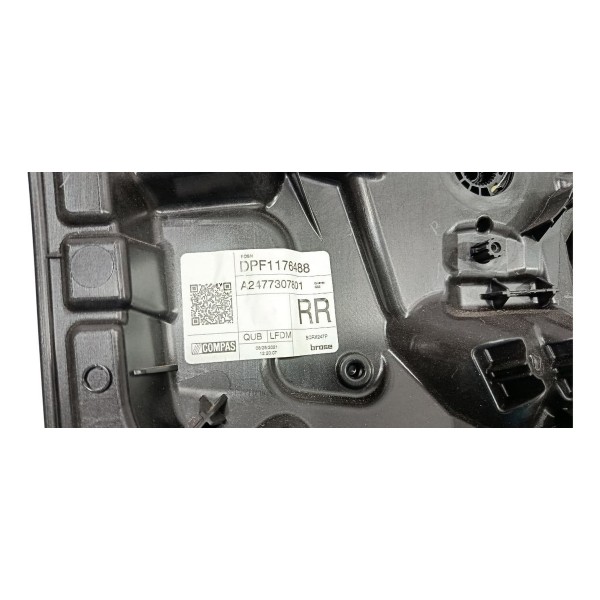 Máquina Vidro C/alto Falante Tras. Dir. Mercedes Glb200 2021