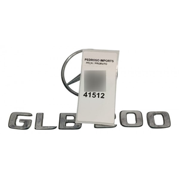 Emblemas Mercedes Glb 200 2021 Prateado