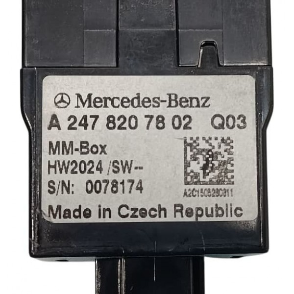 Entrada Tipo C Console Mercedes Glb 200 1.3 2021
