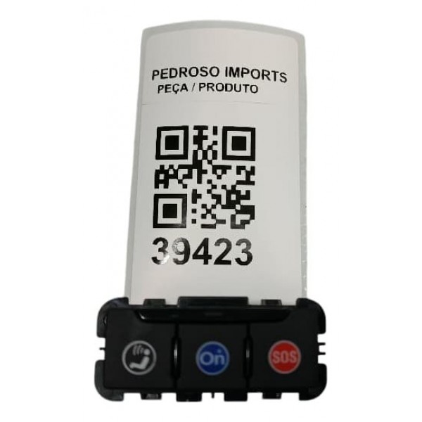 Interruptor Botão Onstar Chevrolet Tracker 1.2 2023 Preto