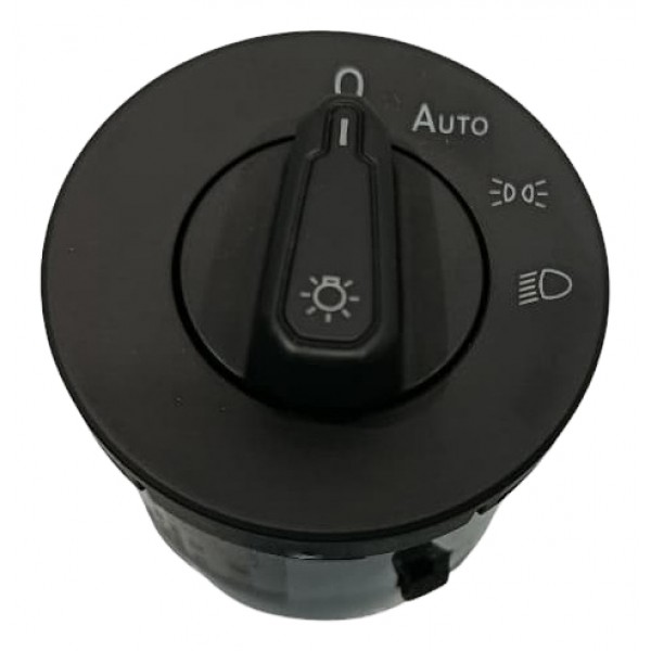 Botão Comando Farol Vw Taos Highline 2023 Preto