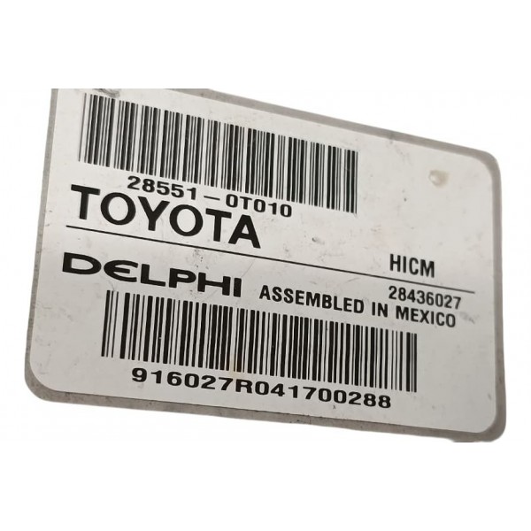 Módulo Central Bico Injetor Toyota Corolla