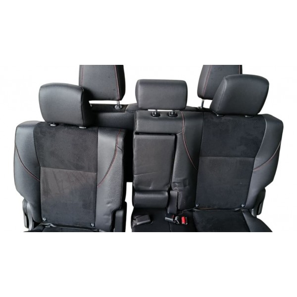 Jogo Bancos Dianteiros E Traseiros Toyota Sw4 Gr 2024 Preto