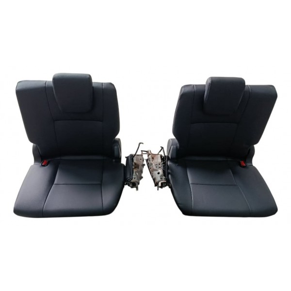 Par Bancos Terceira Fileira C/acabamentos Toyota Sw4 Gr 2024 Preto
