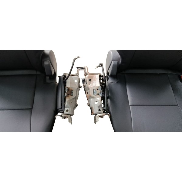 Par Bancos Terceira Fileira C/acabamentos Toyota Sw4 Gr 2024 Preto