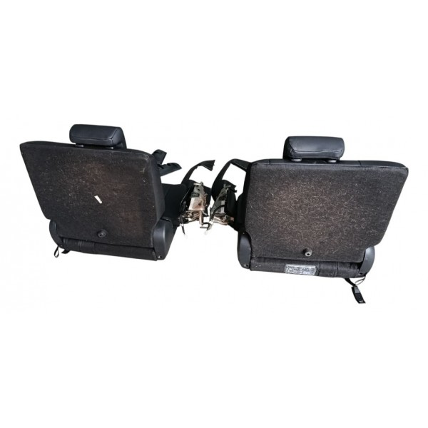 Par Bancos Terceira Fileira C/acabamentos Toyota Sw4 Gr 2024 Preto