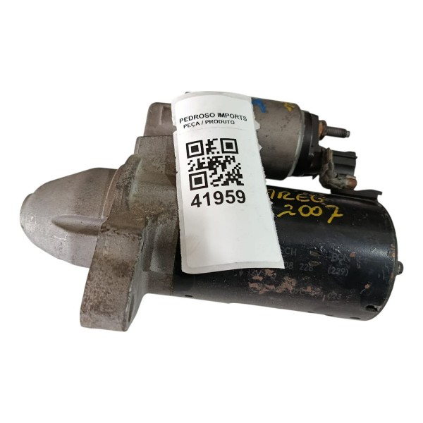 Motor Partida Arranque Vw  Touareg V8 2007