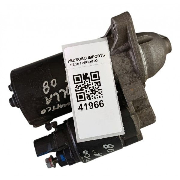 Motor Arranque Partida Corolla 1.6 16v Automático 2008