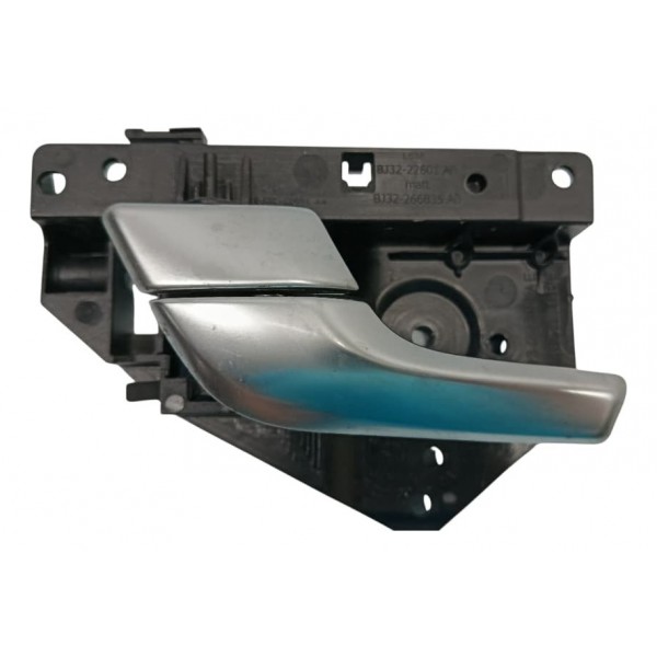 Maçaneta Porta Interna Esquerda Land Rover Evoque 2018 Prateado Dianteira