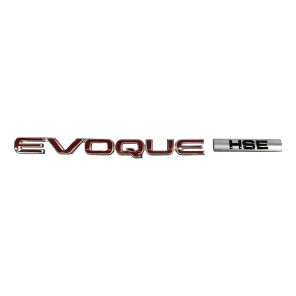 Emblema Logotipo Land Rover Evoque 2018 Vermelho