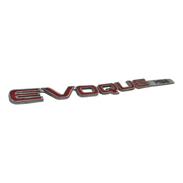 Emblema Logotipo Land Rover Evoque 2018 Vermelho