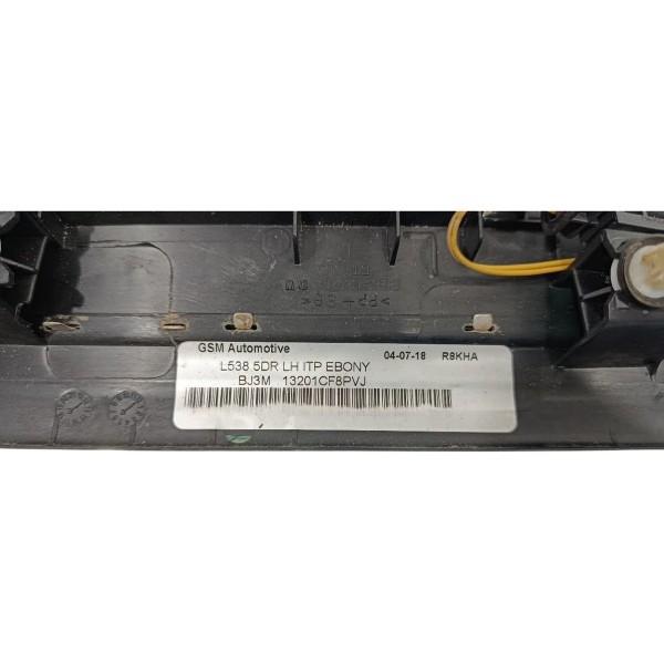 Soleira Porta Esquerda Land Rover Evoque 2018 Preto