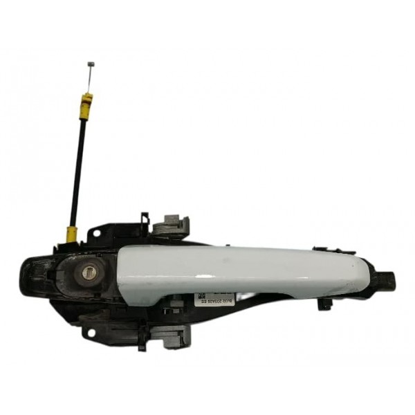 Maçaneta Externa Dianteira Esquerda Land Rover Evoque 2018 Branco Dianteira