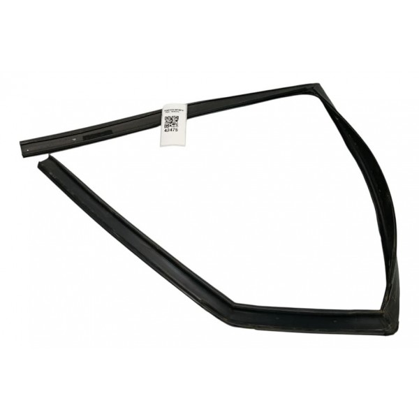 Pestana Borracha Vidro Traseiro Dir. Land Rover Evoque 2018 Preto