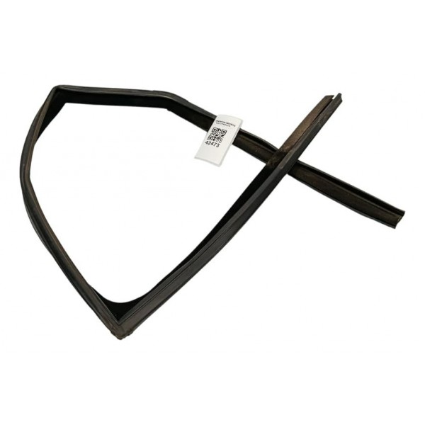 Pestana Borracha Vidro Traseiro Esq. Land Rover Evoque 2018 Preto