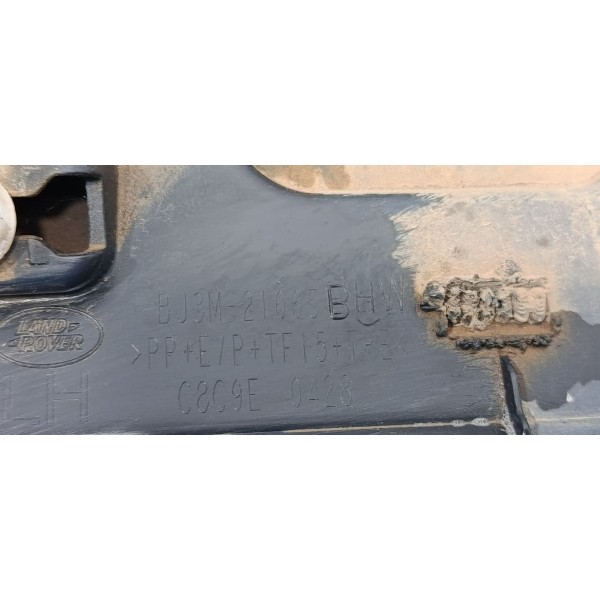 Friso Porta Dianteiro Esquerdo Land Rover Evoque 2018 Branco