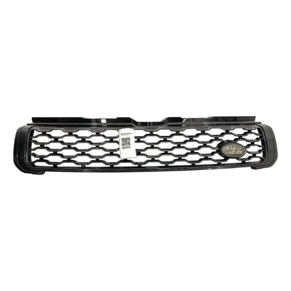 Grade Frontal Land Rover Evoque 2018 (quebrada Circulado) - Preto - Fosco