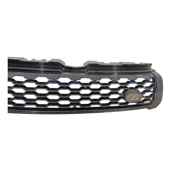 Grade Frontal Land Rover Evoque 2018 (quebrada Circulado) - Preto - Fosco