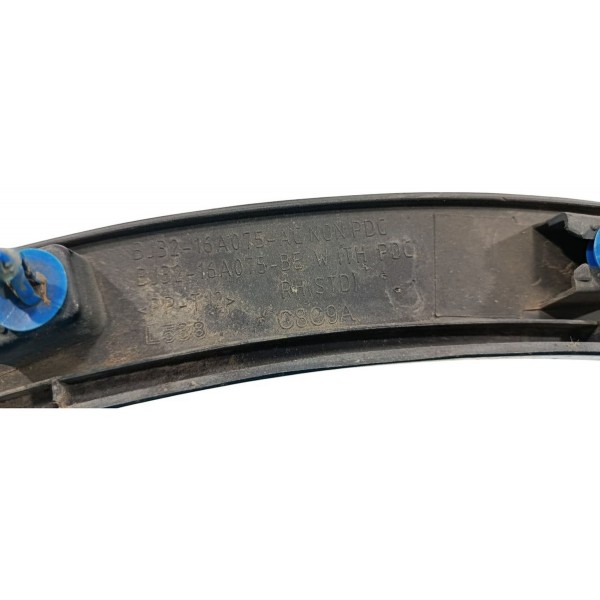 Aplique Paralama Dianteira Direita Land Rover Evoque 2018 - Preto