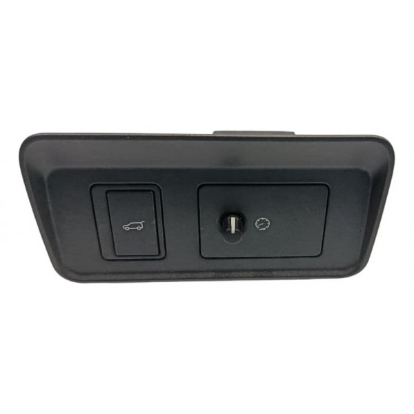 Botão Abertura Tampa Tras /regulagem Luz Painel Evoque 2018 - Preto